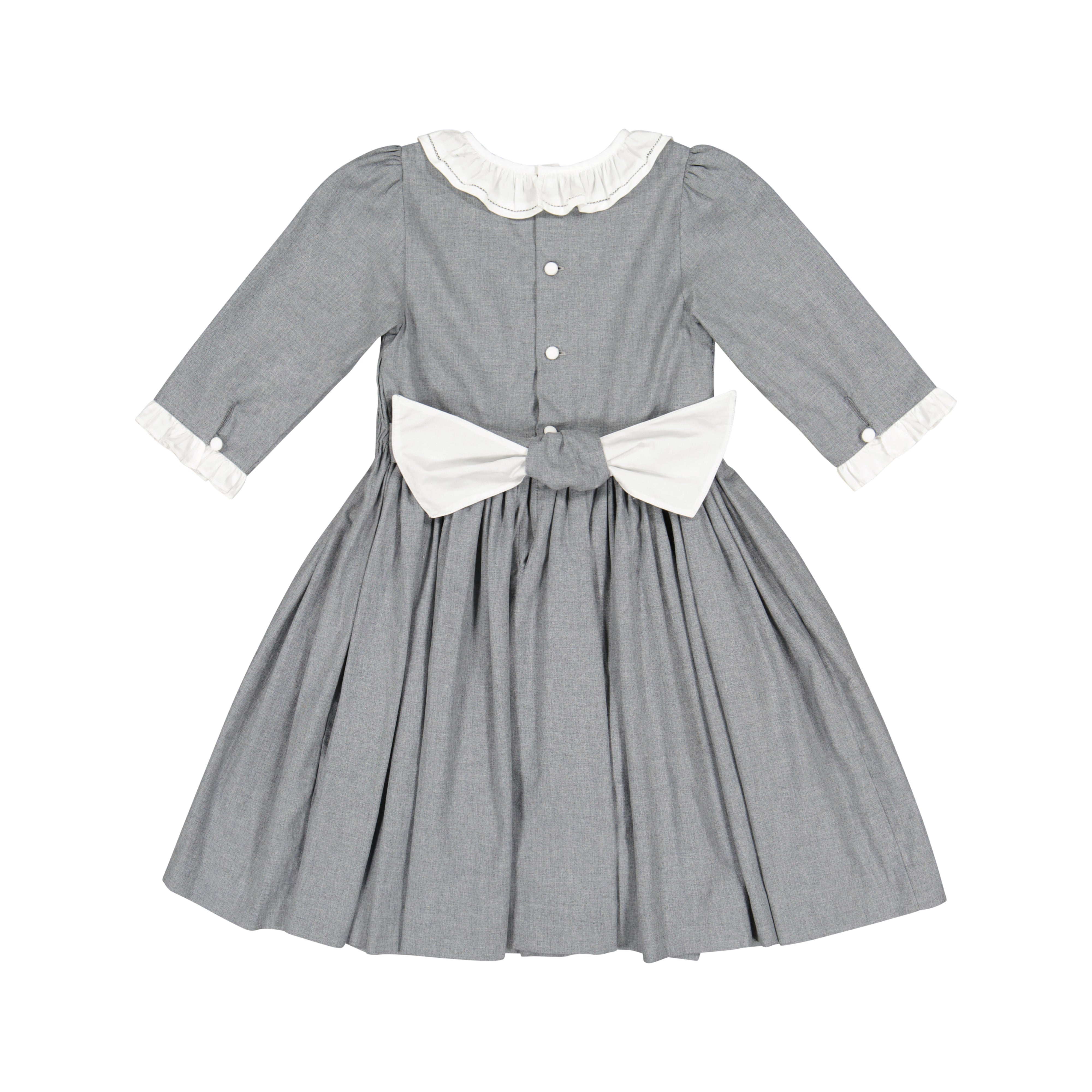 Cheapest MISA LOS ANGELES Sophia Smocked Dress - Grey Snake